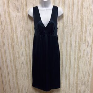 The Limited Deep Blue Plunge Neckline Cocktail